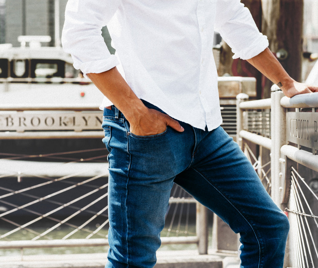 Men Bow Jeans Fit & Mott - For Slim