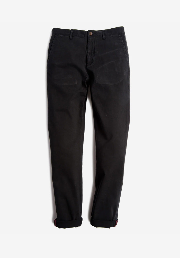 Men wearing Black The Twill Chino Charles