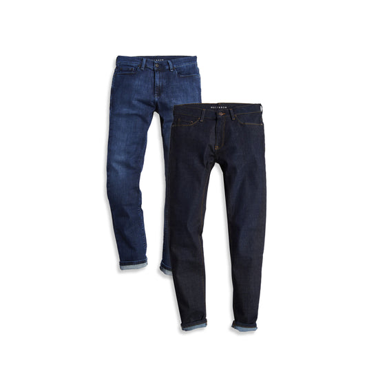 Slim Crosby Dark Blue and Wooster Medium Blue 2-Pack Jeans jeans