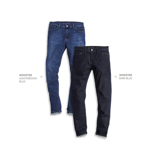 Straight Wooster Light/Medium Blue and Wooster Dark Blue 2-Pack Jeans jeans