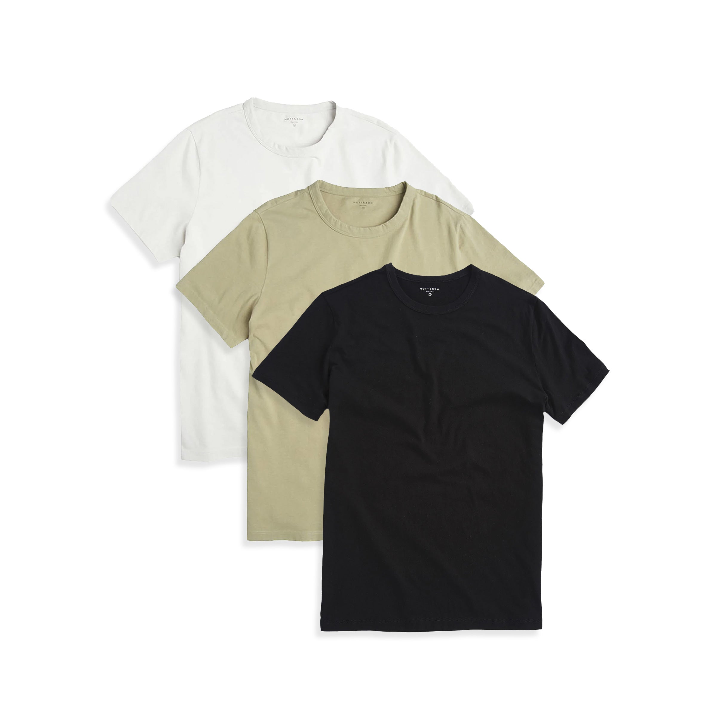  wearing Desert/Black/Bone Classic Crew Driggs 3-Pack