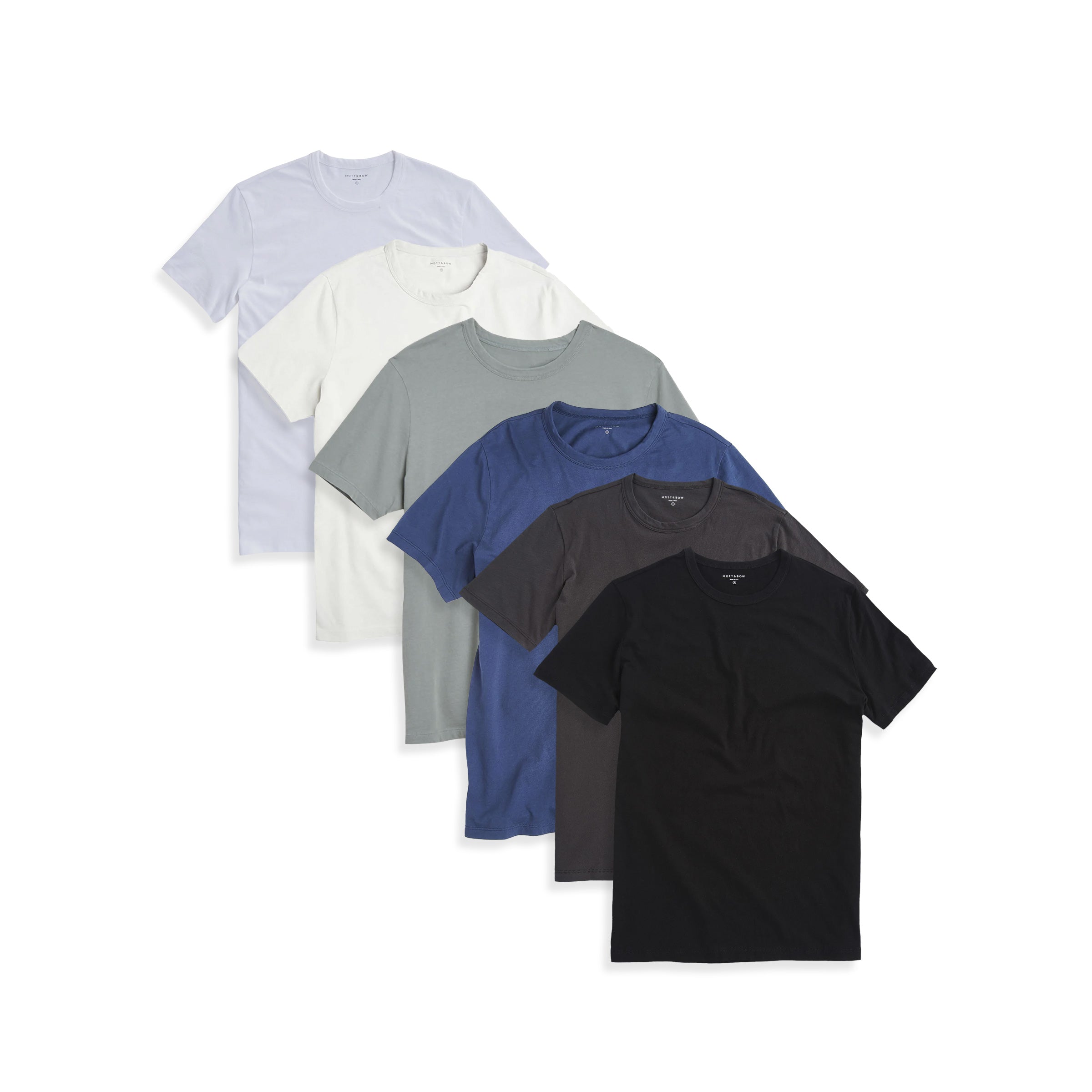  wearing White/Bone/Gray Green/Graphite Blue/Dark Gray/Black Classic Crew Driggs 6-Pack