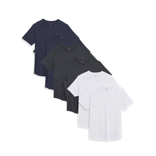 Curved Hem Driggs 6-Pack tees