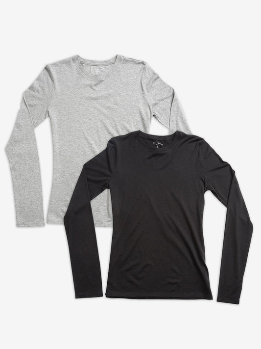 Long Sleeve Crew Tee Marcy 2-Pack tees