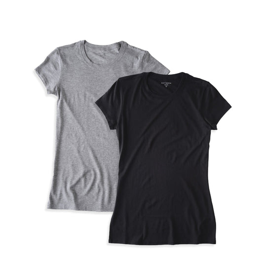 Fitted Crew Marcy 2-Pack tees