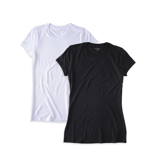 Fitted Crew Marcy 2-Pack tees