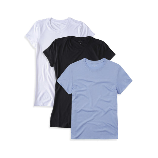 Fitted Crew Marcy 3-Pack tees