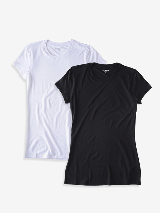 Fitted Crew Marcy 2-Pack tees