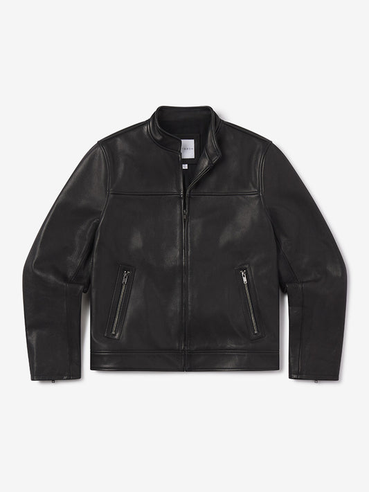 Leather Racer Jacket jackets