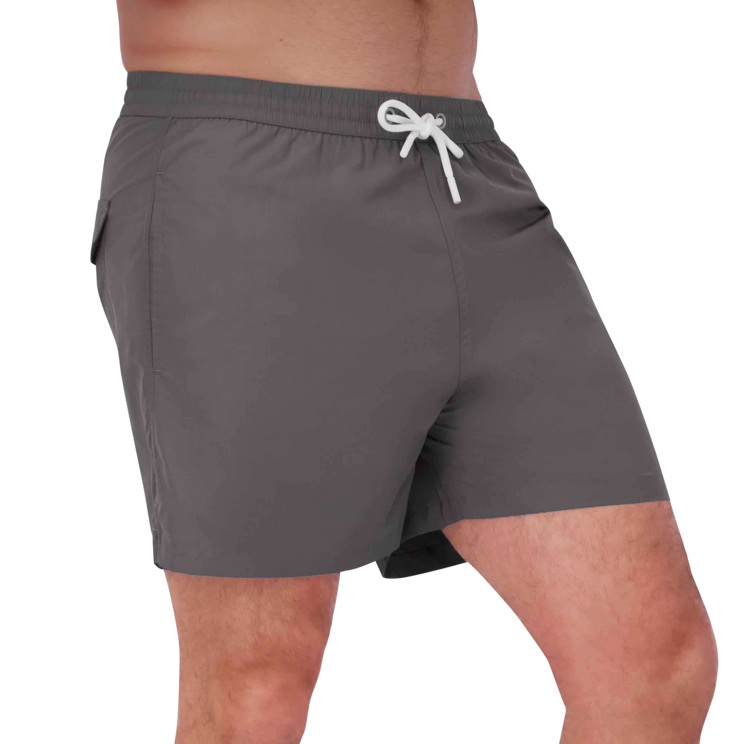 Men wearing Gray The Swim Trunk