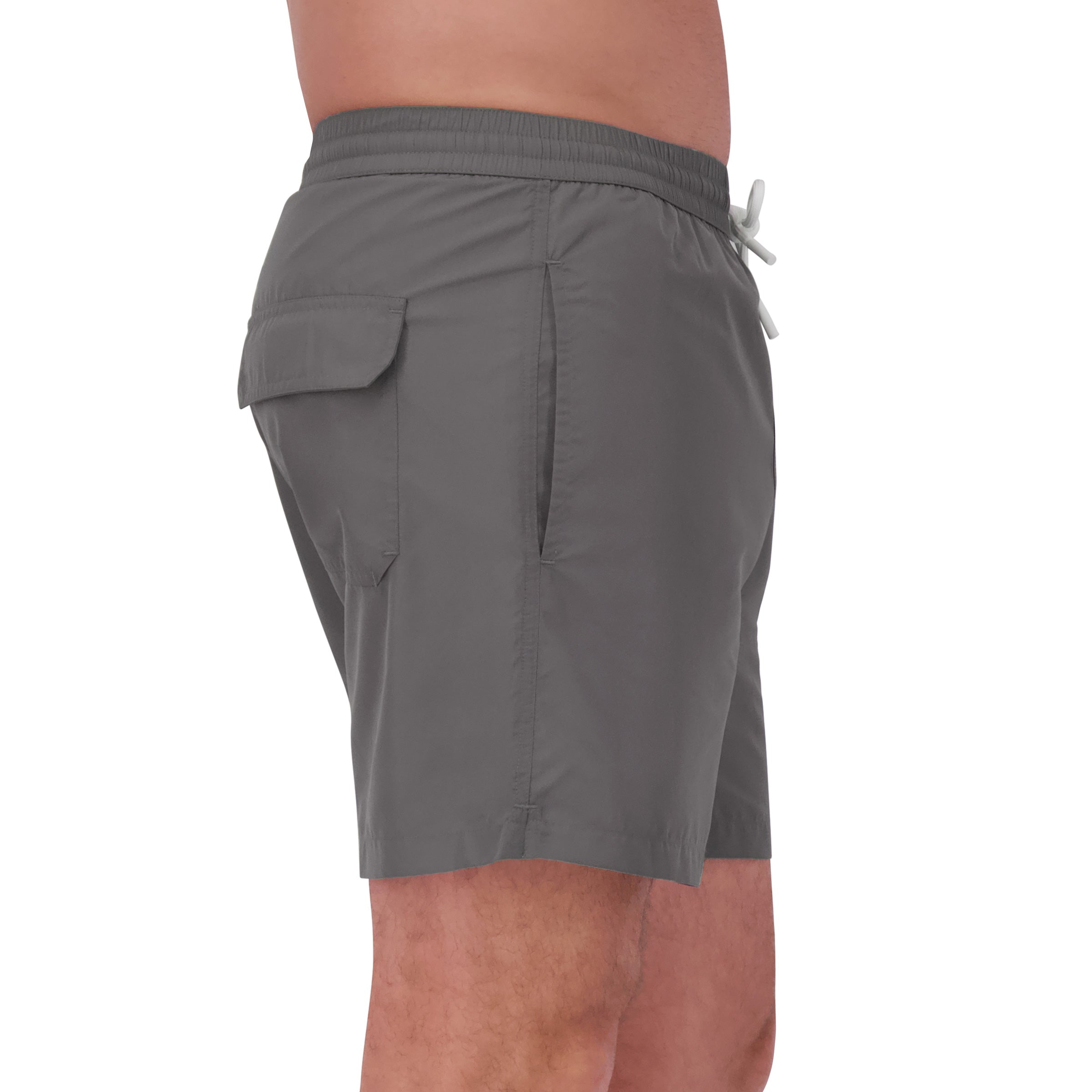 Men wearing Gray The Swim Trunk