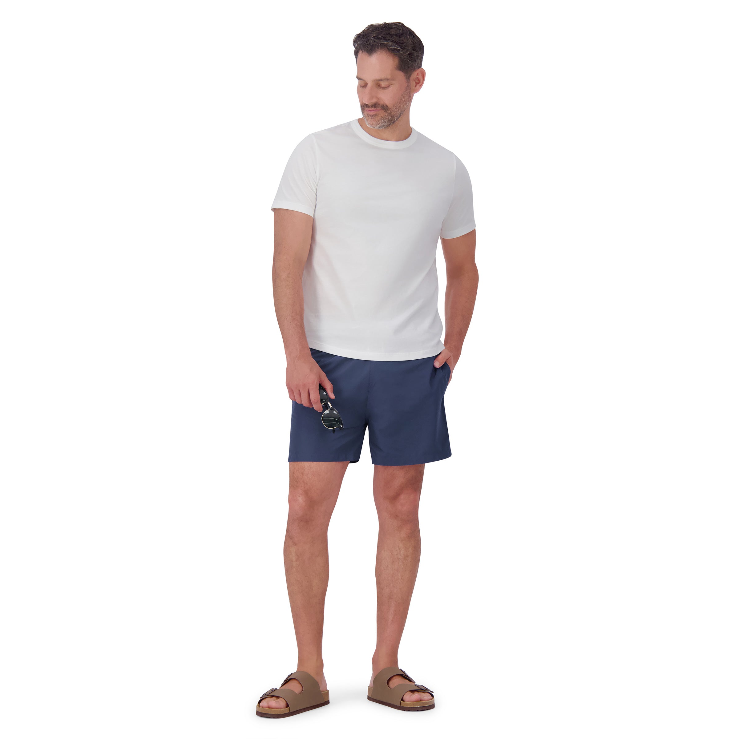 Men wearing Navy The Swim Trunk