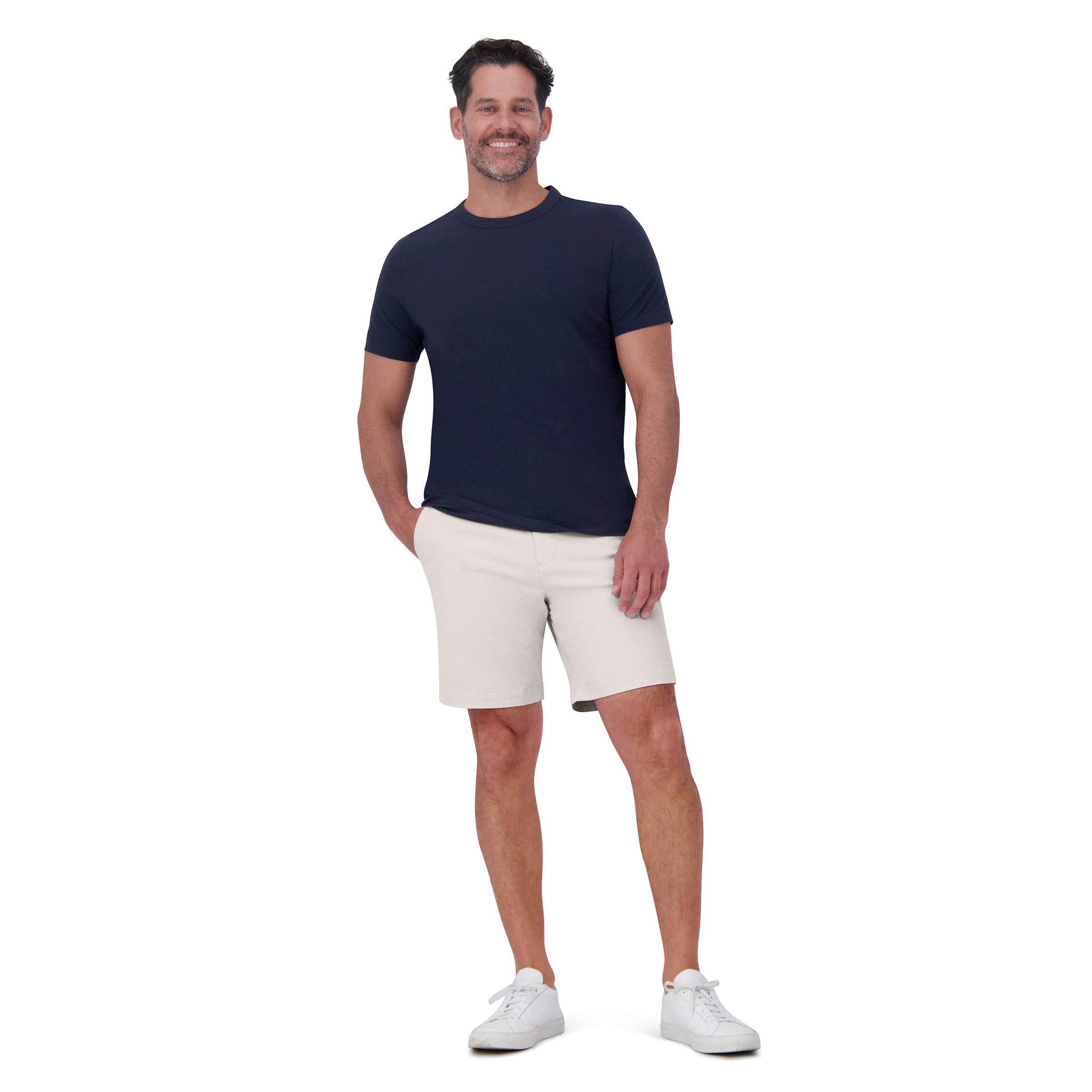 Men wearing Sand Stretch Chino Short