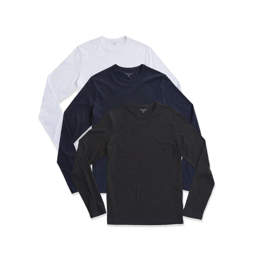 Long Sleeve Crew Tee Driggs 3-Pack tees