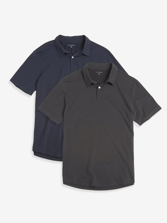 Jersey Sueded Polo 2-Pack shirts