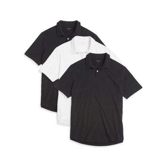 Jersey Sueded Polo 3-Pack shirts