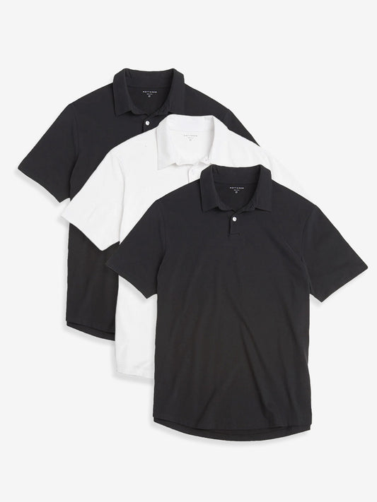 Jersey Sueded Polo 3-Pack shirts