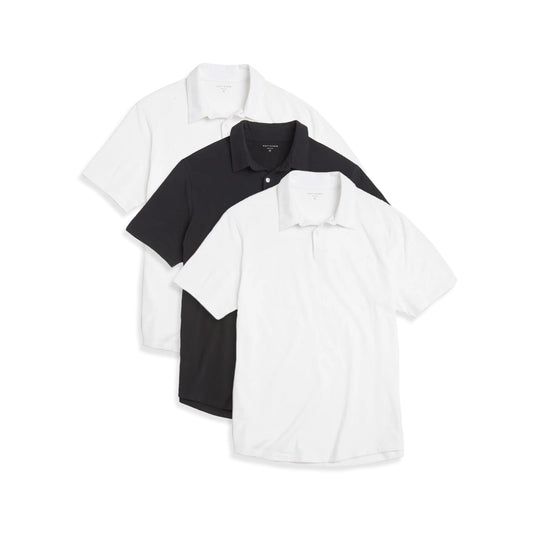 Jersey Sueded Polo 3-Pack shirts