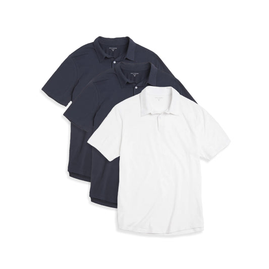 Jersey Sueded Polo 3-Pack shirts