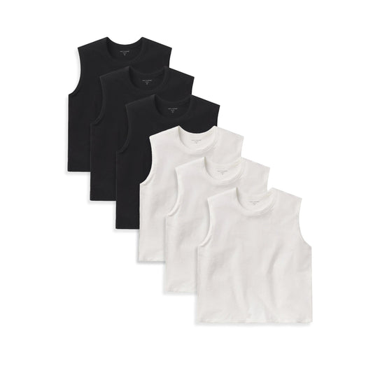 Relaxed Slub Tank 6-Pack tees