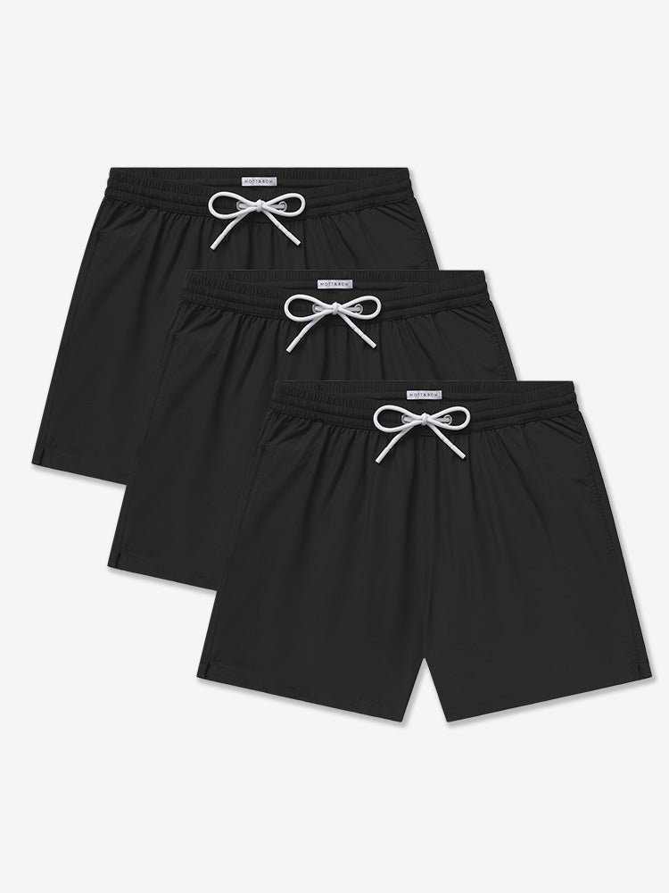 mens swim trunk 3 packs