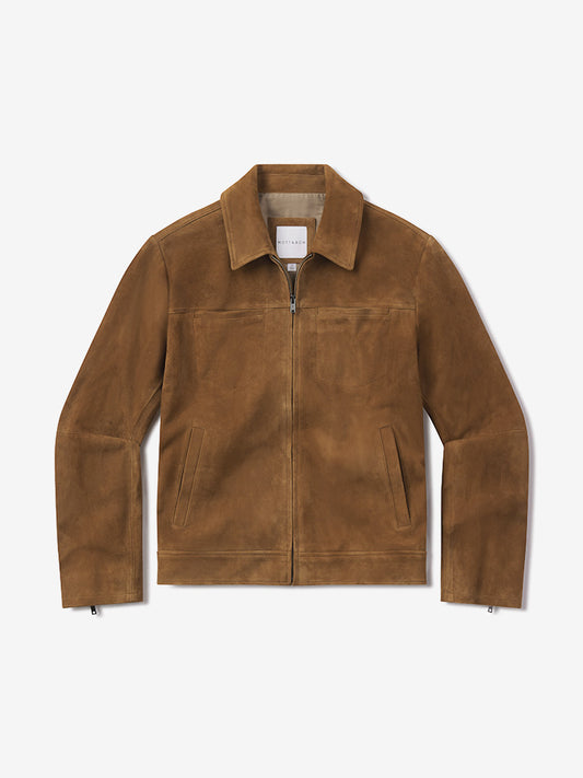 Suede Trucker Jacket jackets