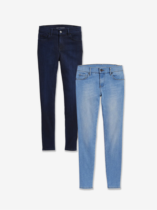 High Rise Skinny Jane 2-Pack jeans