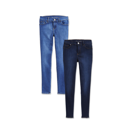 Mid Rise Skinny Jane 2-Pack jeans