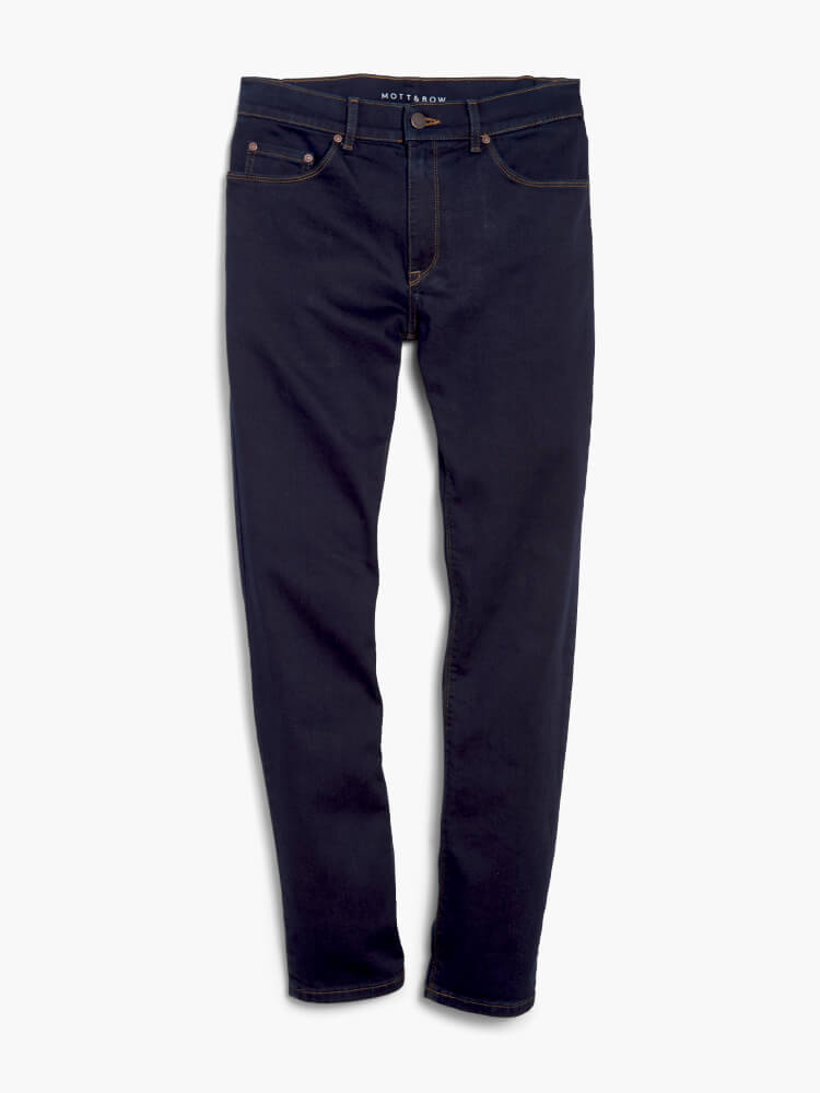 Men wearing Azul oscuro Straight Staple Jeans