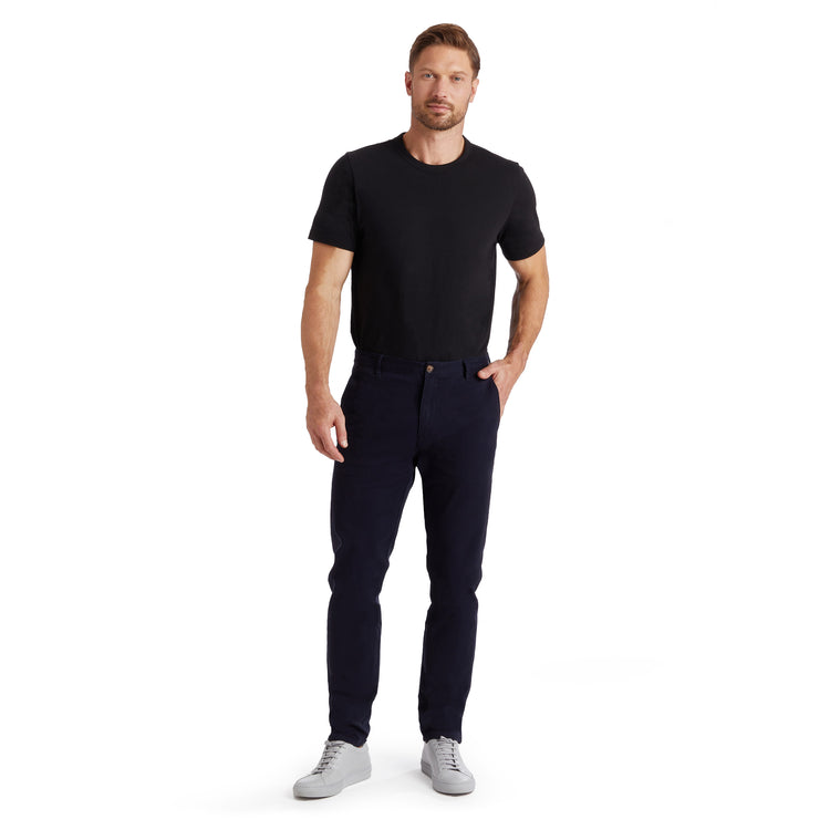 Men wearing Navy The Twill Chino Charles