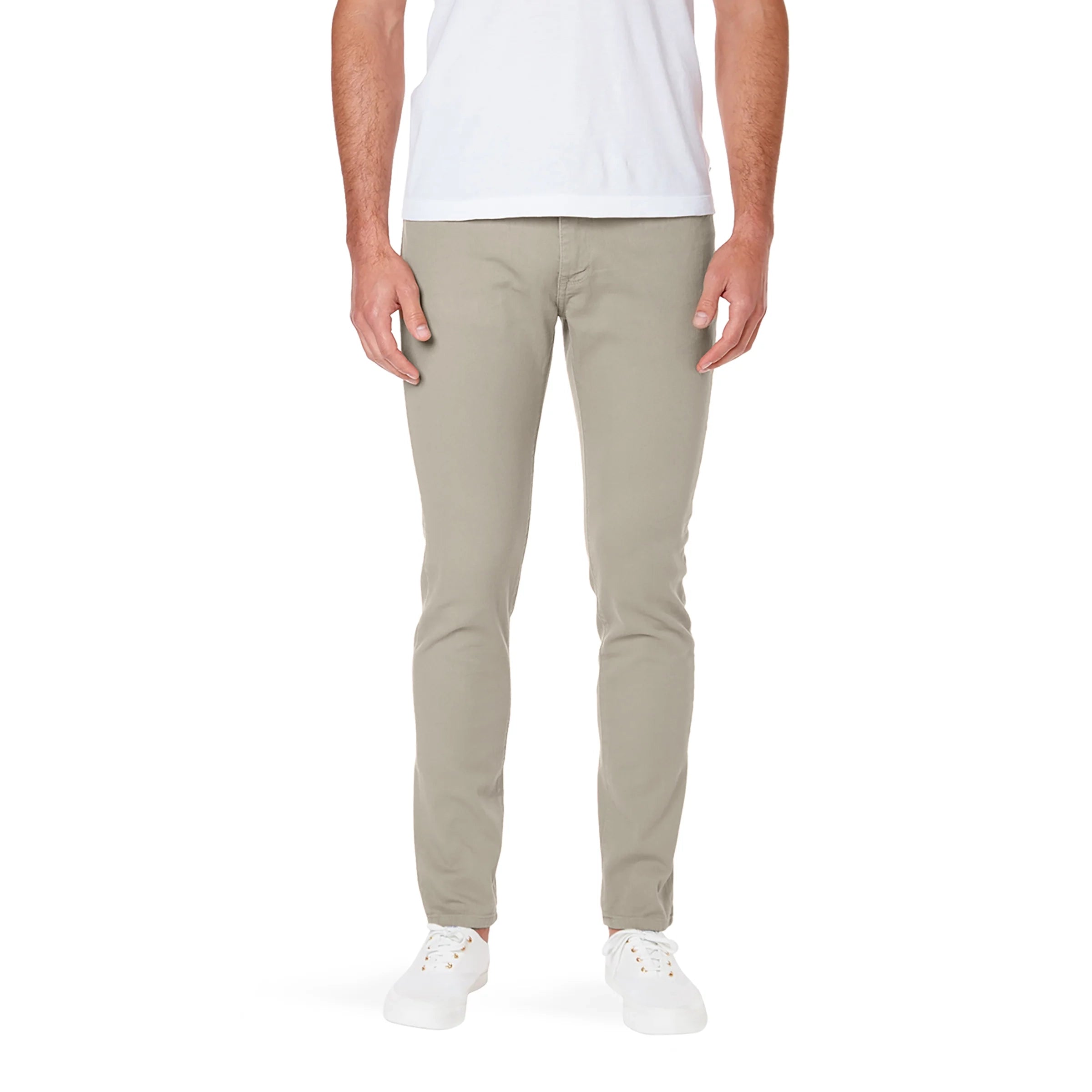 Men wearing Khaki claro Skinny Mercer Jeans