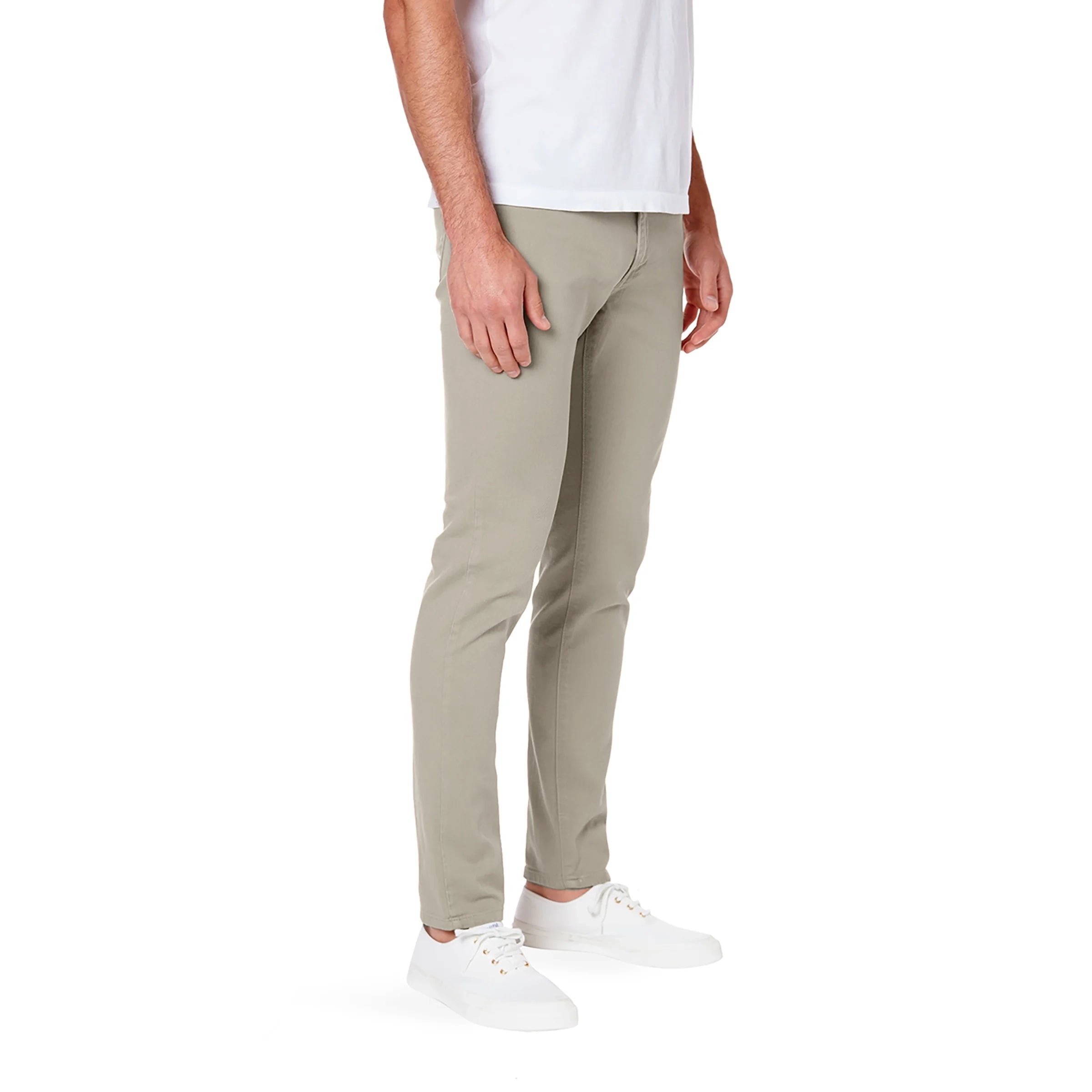 Men wearing Khaki claro Skinny Mercer Jeans