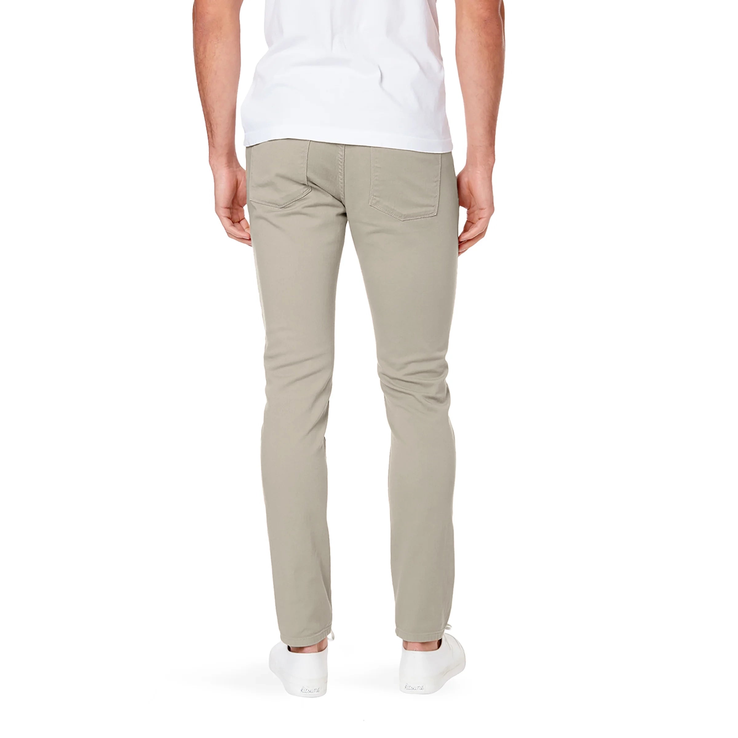 Men wearing Khaki claro Skinny Mercer Jeans