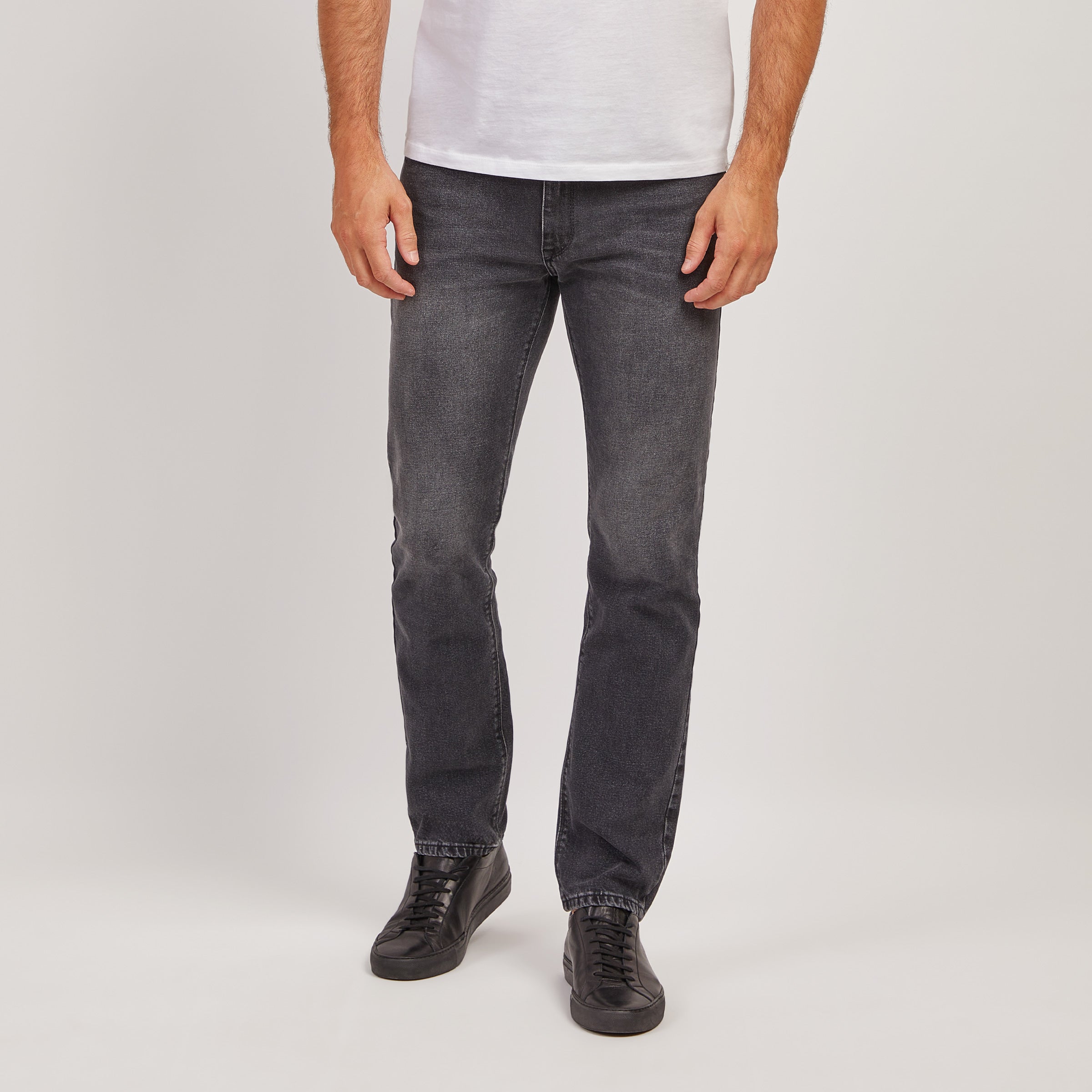 Men wearing Gris oscuro Slim Allen Jeans