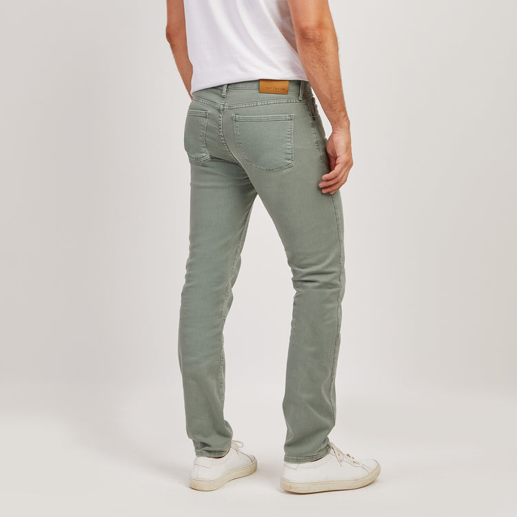 Men wearing Sage Slim Mercer Jeans