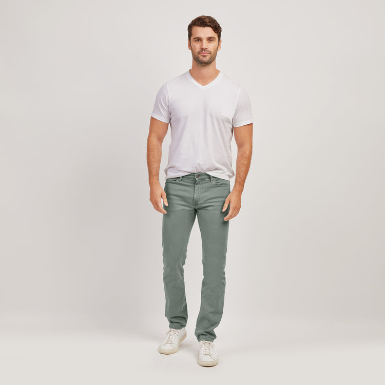 Men wearing Sage Slim Mercer Jeans