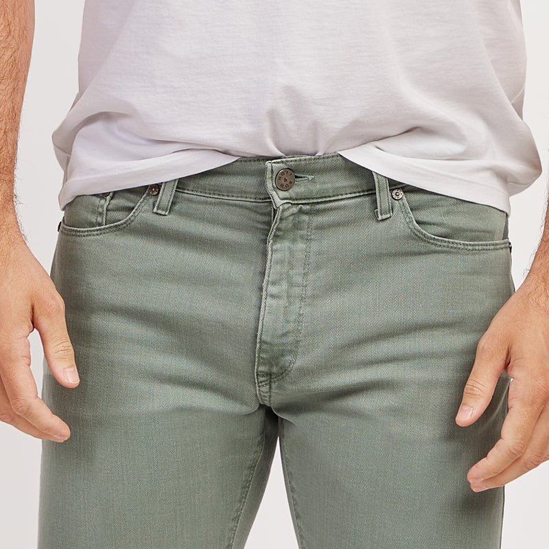 Men wearing Sage Slim Mercer Jeans