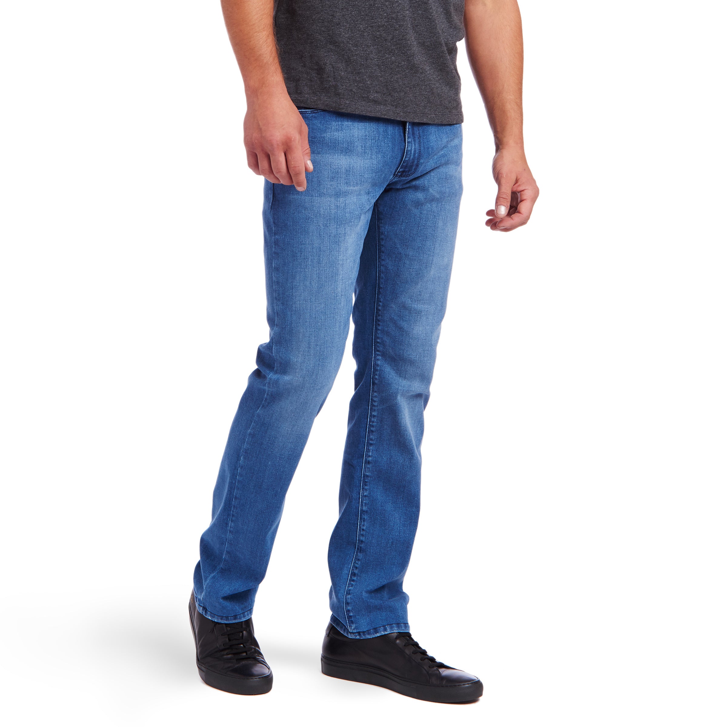 Men wearing Azul medio Slim Staple Jeans