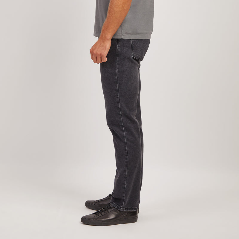 Men wearing Gray Straight Allen Jeans