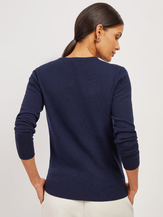 Cashmere Oversized V-Neck Willow Sweater sweaters