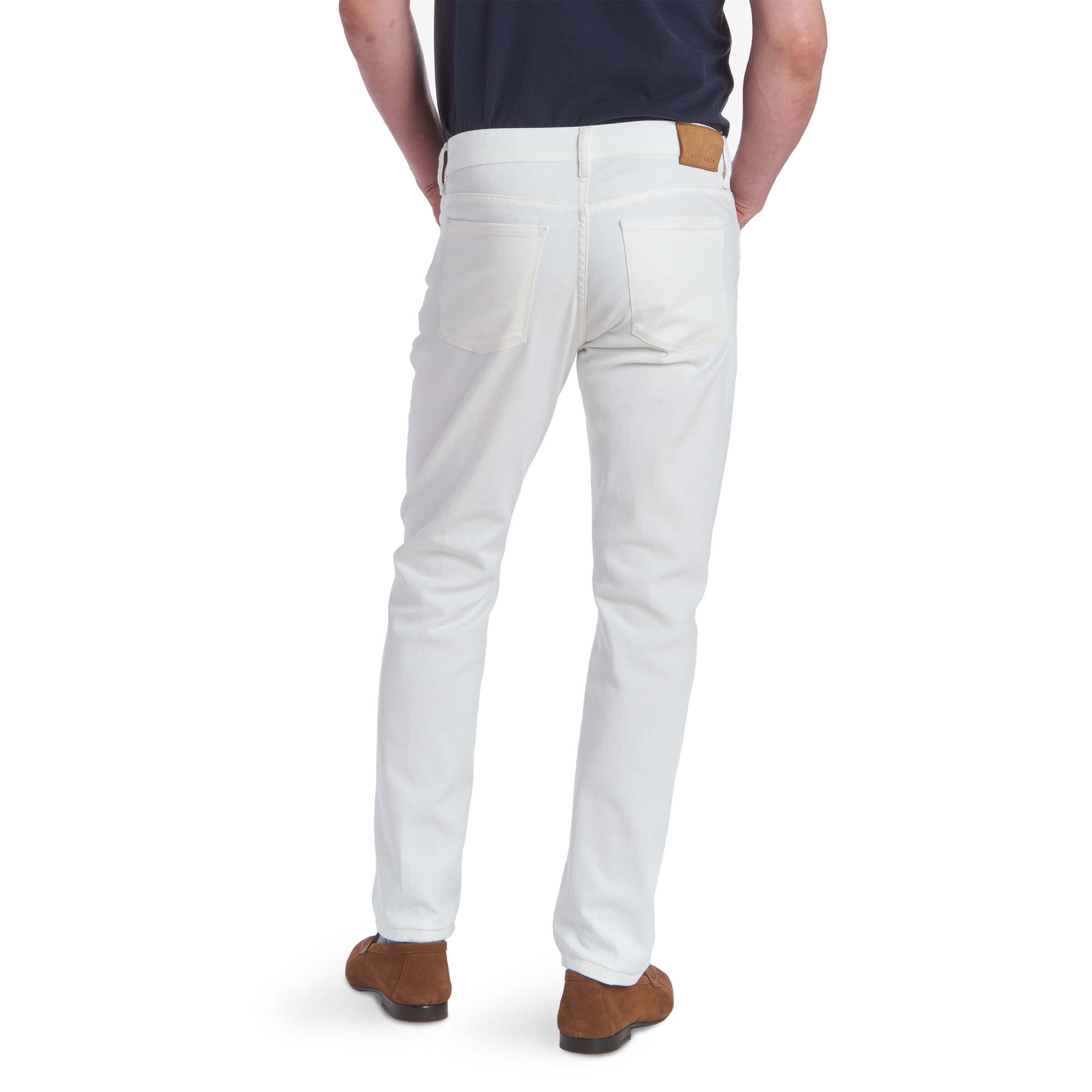 Men wearing Bone Slim Mercer Jeans