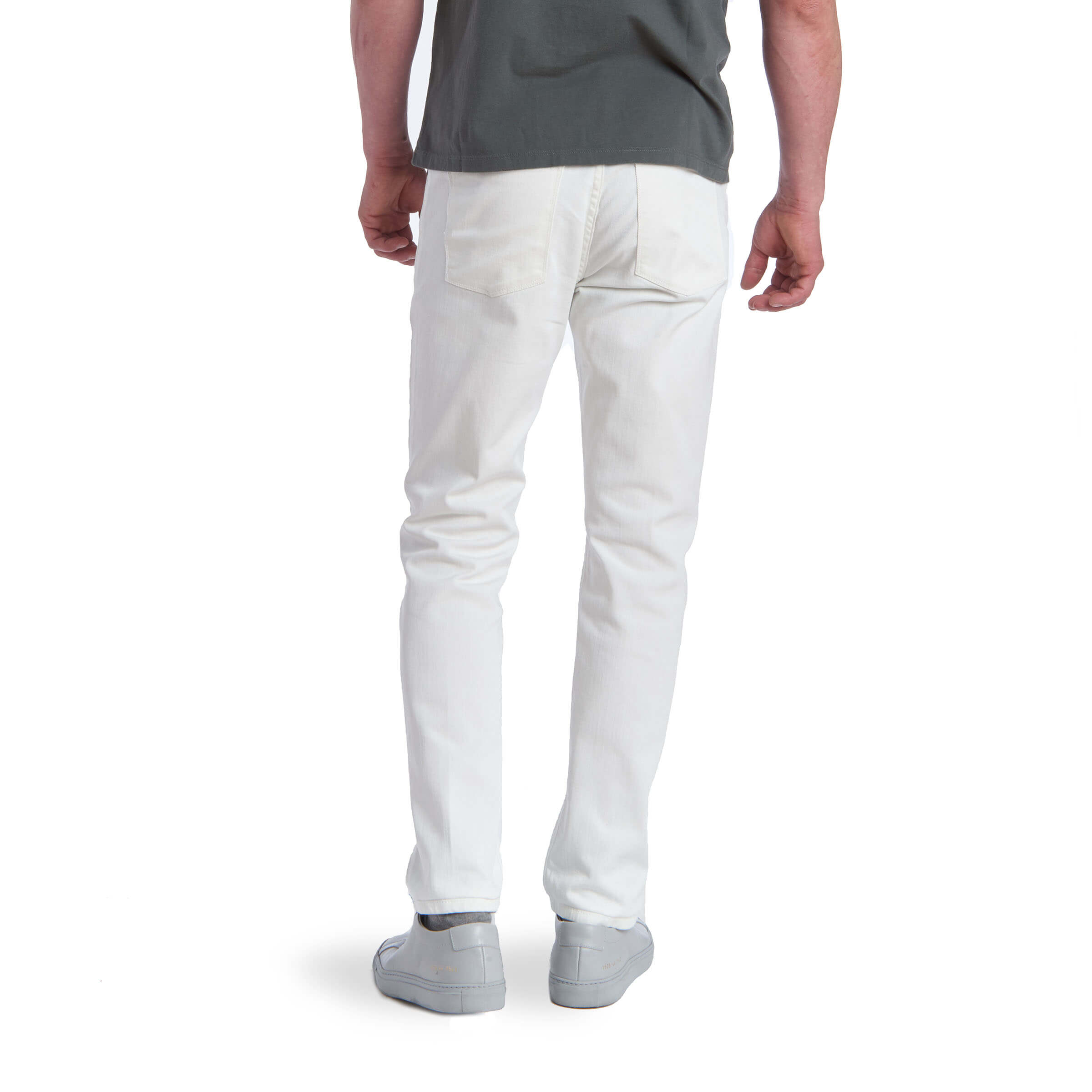 Men wearing Bone Slim Mercer Jeans