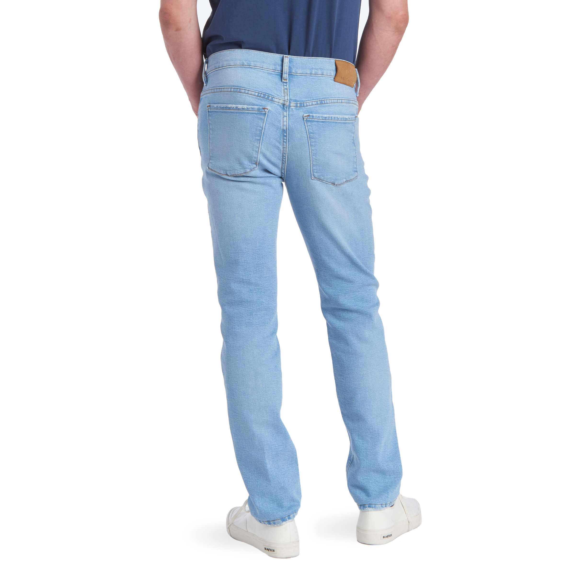 Men wearing Azul claro Slim Grand Jeans