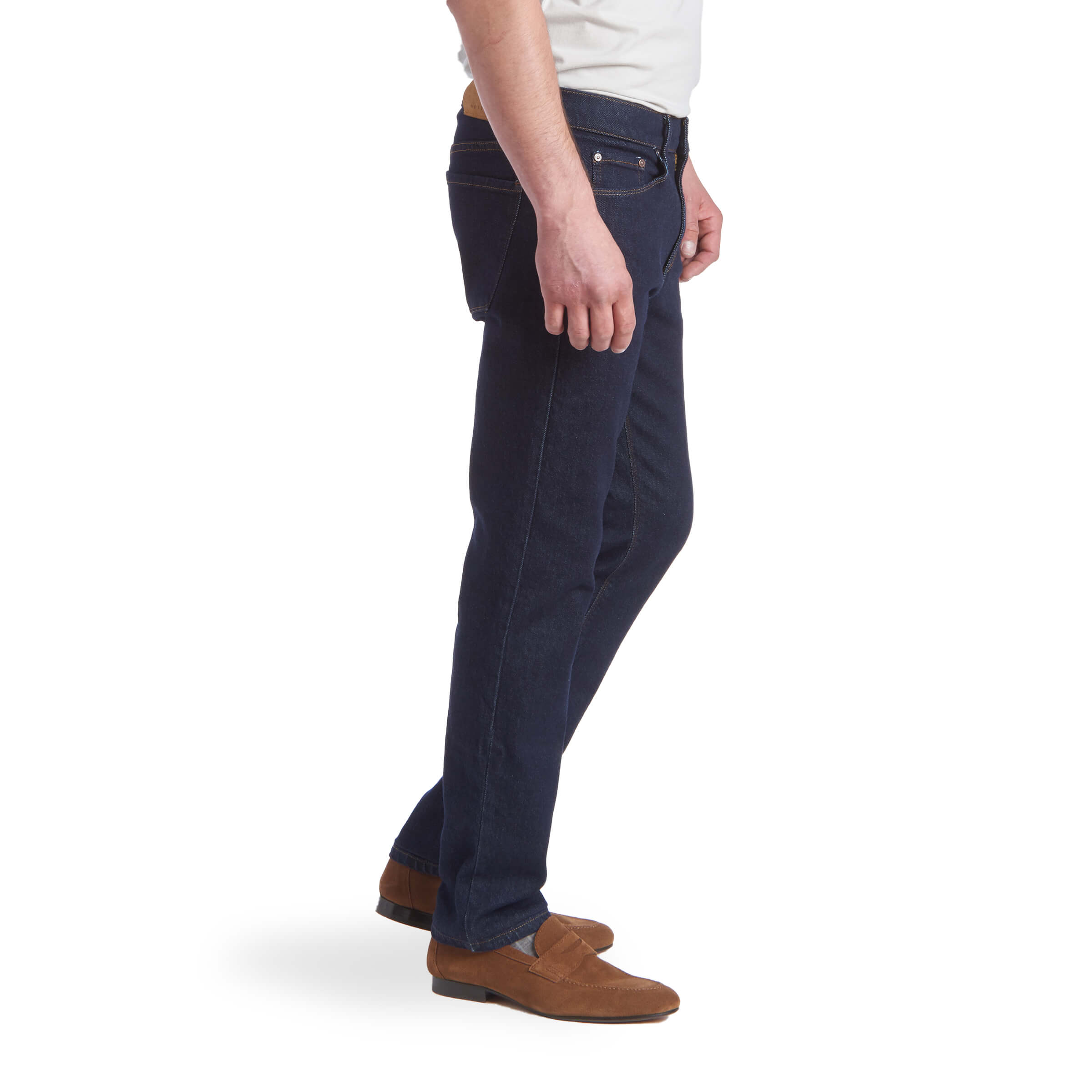 Men wearing Azul oscuro Slim Grand Jeans