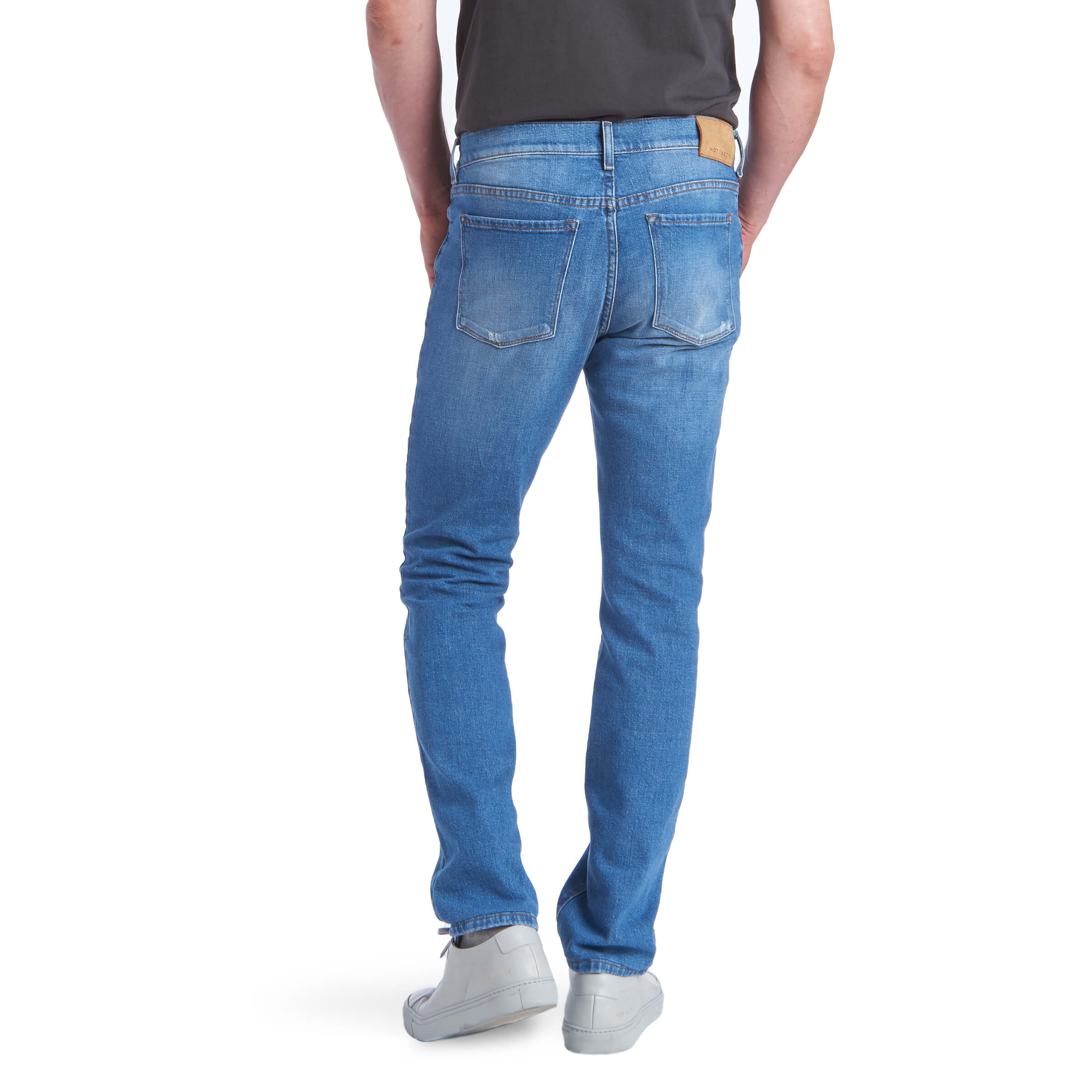 Men wearing Light Blue Slim Charlton Jeans