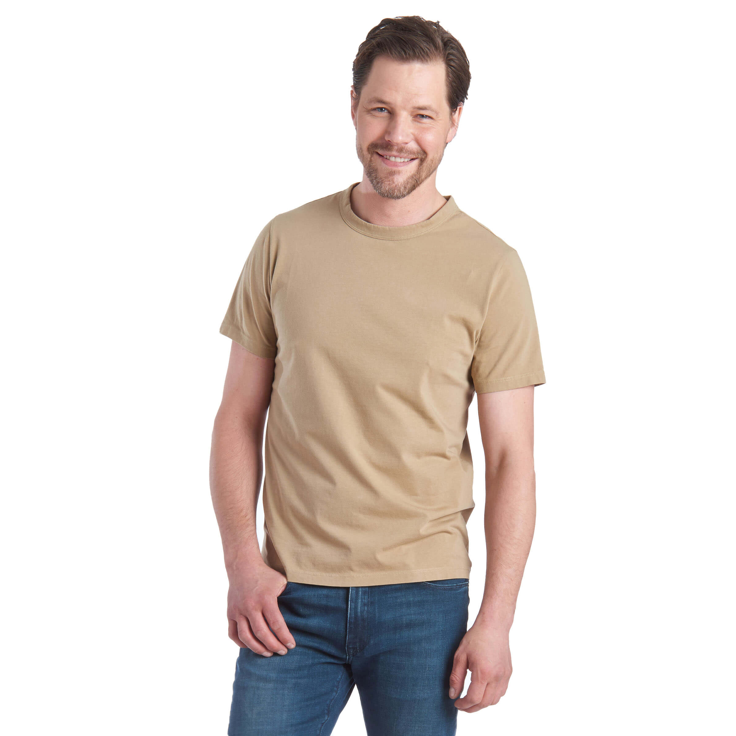 Men wearing Desert Classic Crew Driggs Tee