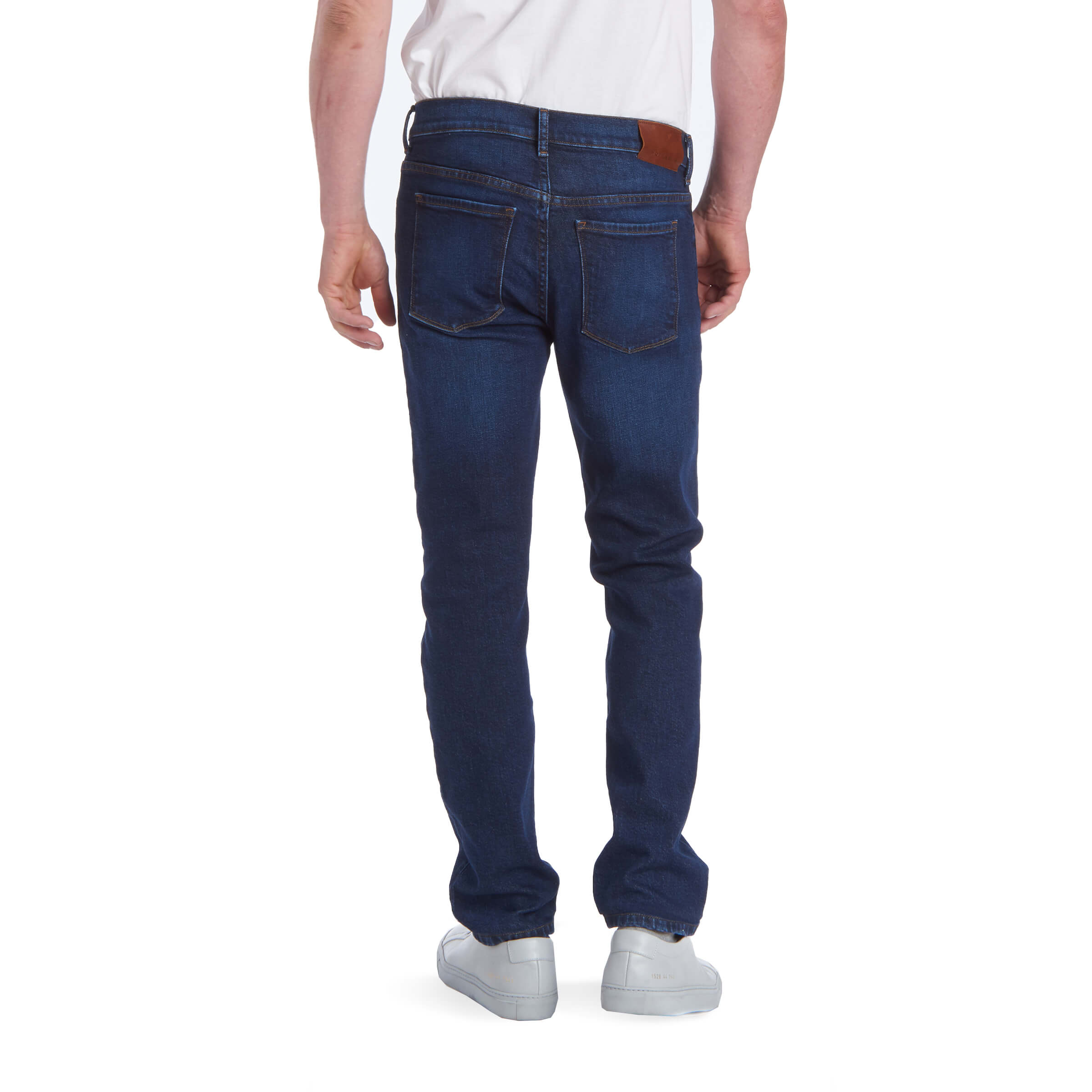 Men wearing Azul oscuro/medio Slim Grand Jeans