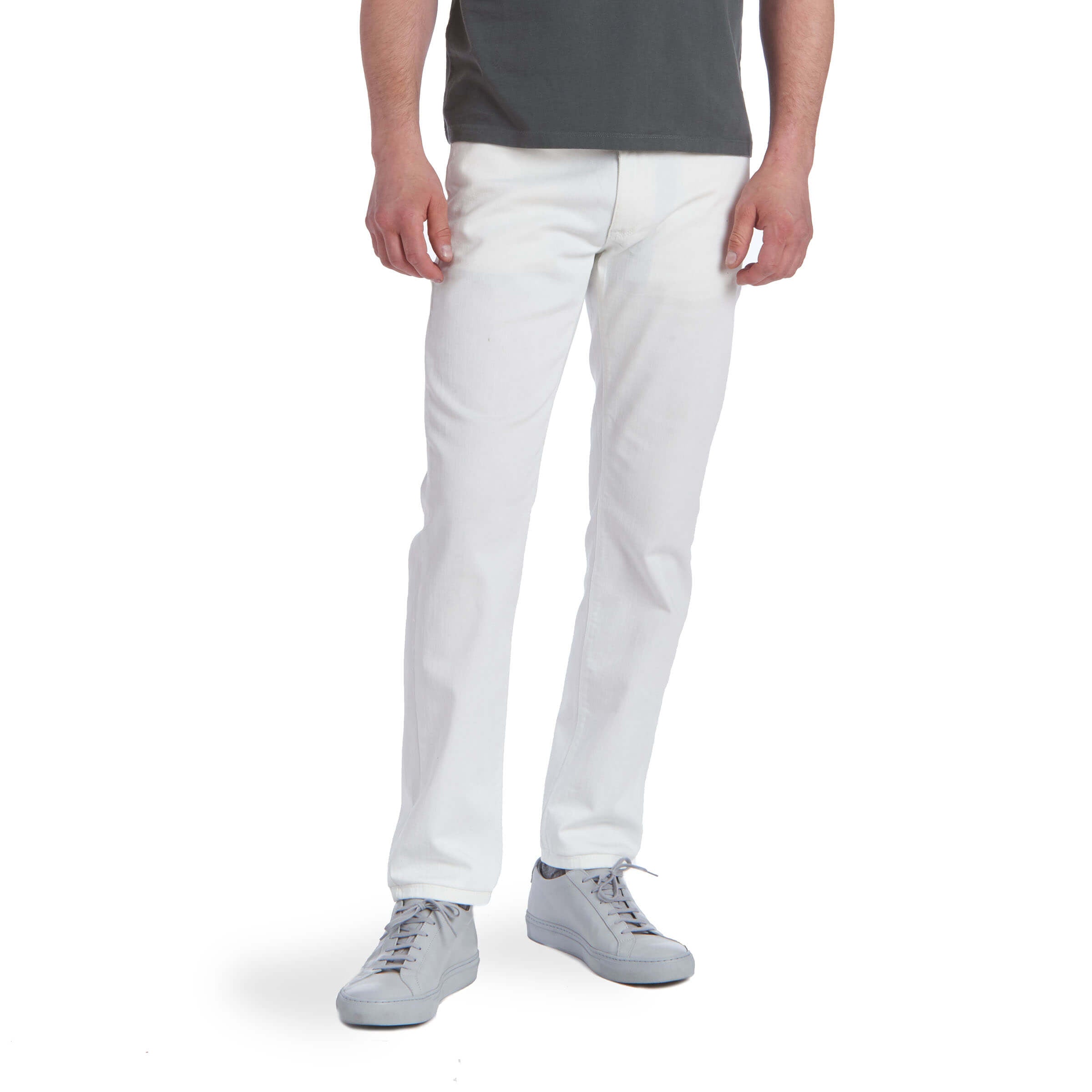 Men wearing Bone Slim Mercer Jeans