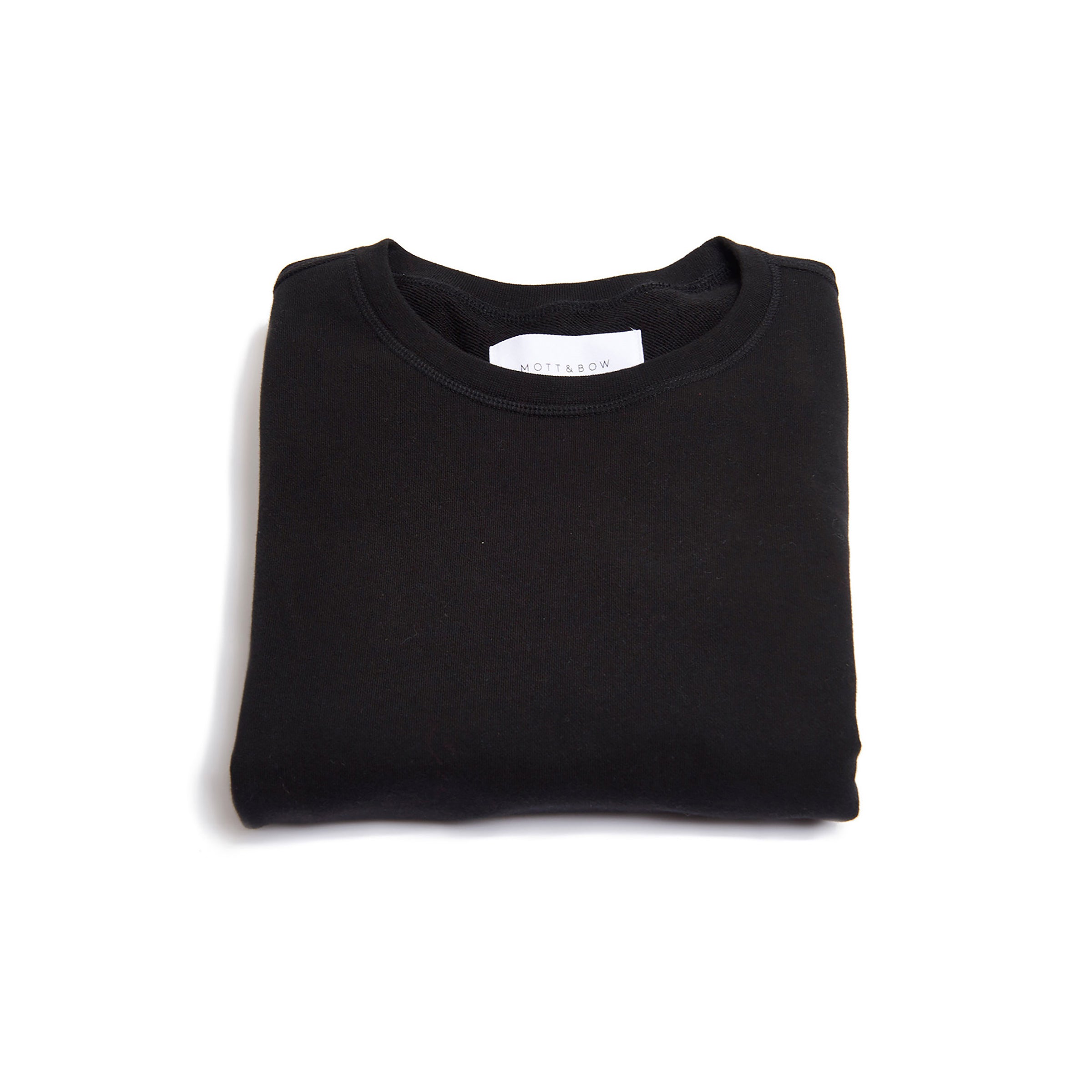 Men wearing Black The French Terry Sweatshirt Hooper