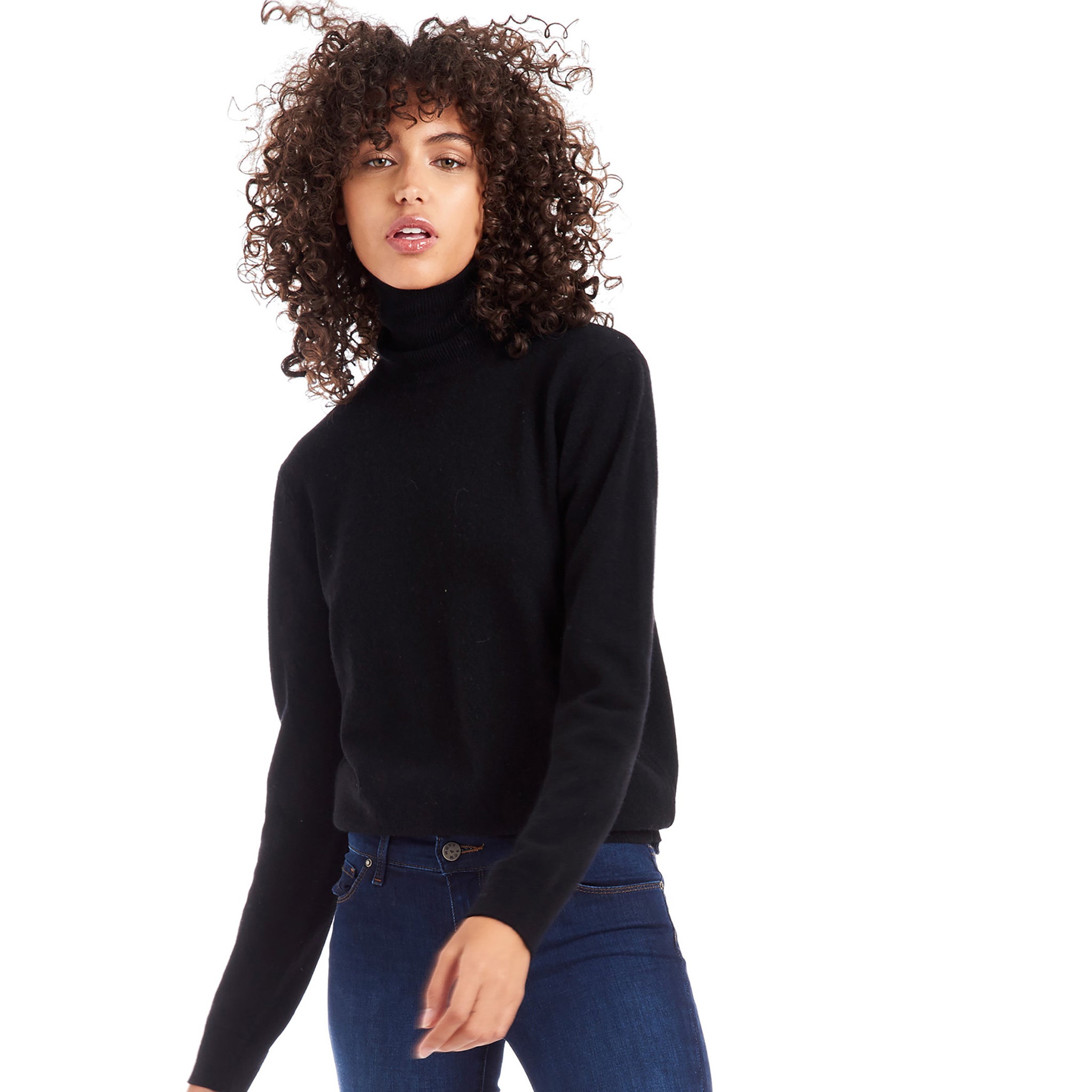 Women's The Cashmere Turtleneck Willow Sweater - Mott & Bow